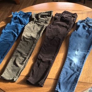 Four pair KUT from the kloth jeans